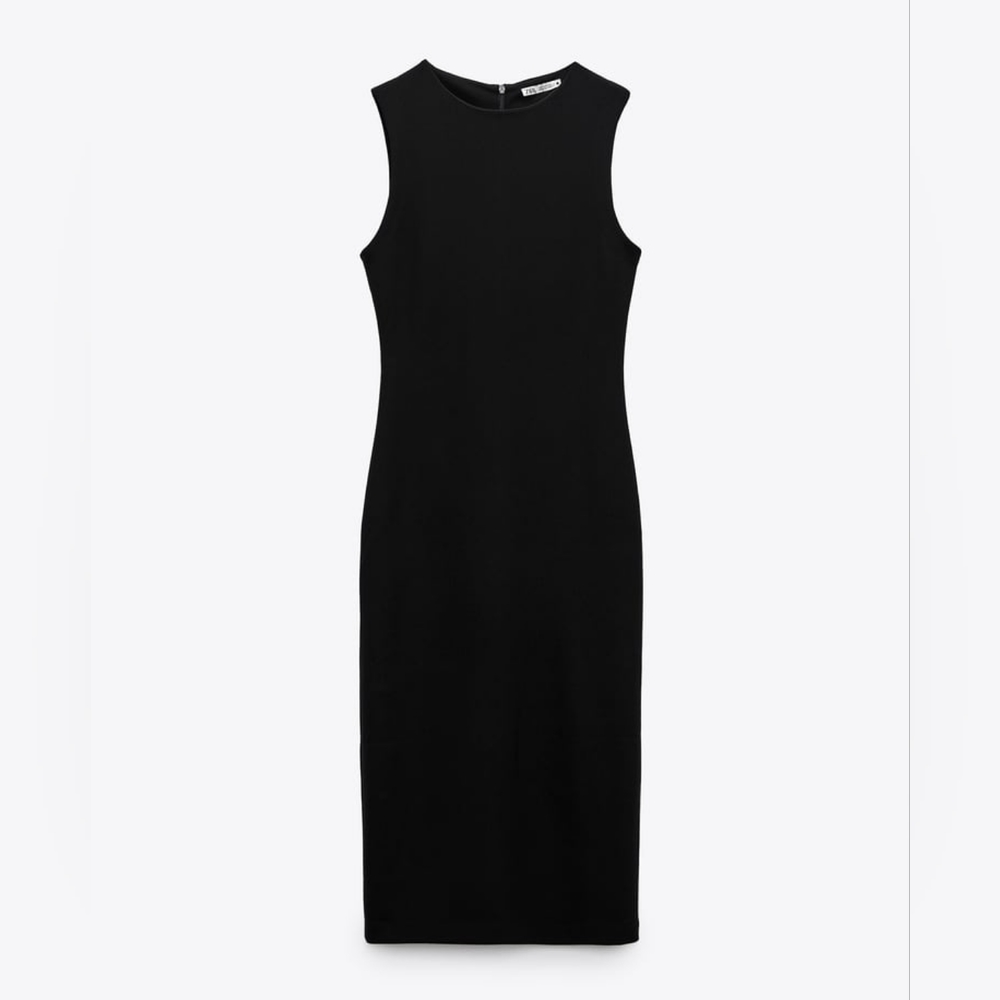 ZARA SLEEVELESS DRESS - Picture 6 of 8